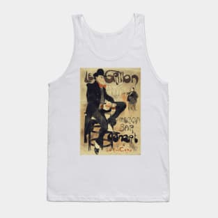 Vintage Poster for Le Grillon (the Cricket), American Bar by Jacques Villon Tank Top